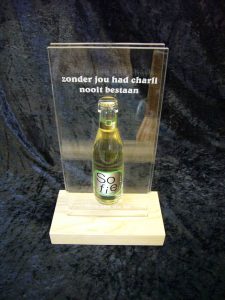 award met fles