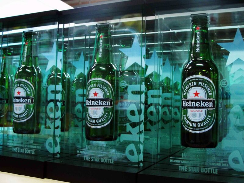 award lasergravure heineken