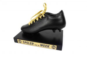 gouden veter award vtbl schoen trofee voetbal